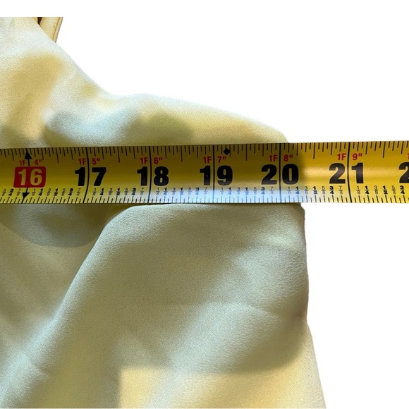 NWT ASOS Maternity Eco Swing Double Layer Cami Pastel Yellow Tank Top Size 12 - Picture 11 of 11